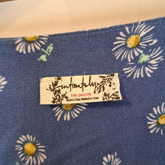 Free People Tops Free People Forties Feel Bell-Sleeve Bodysuit Small - Picture 7 of 8